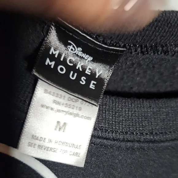 Disney Black Crewneck Sweater with Mickey Skeleton Design - Picture 4 of 6